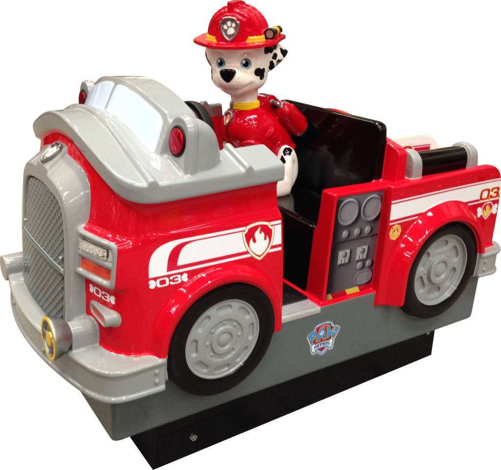 paw patrol marshall fire truck ride on
