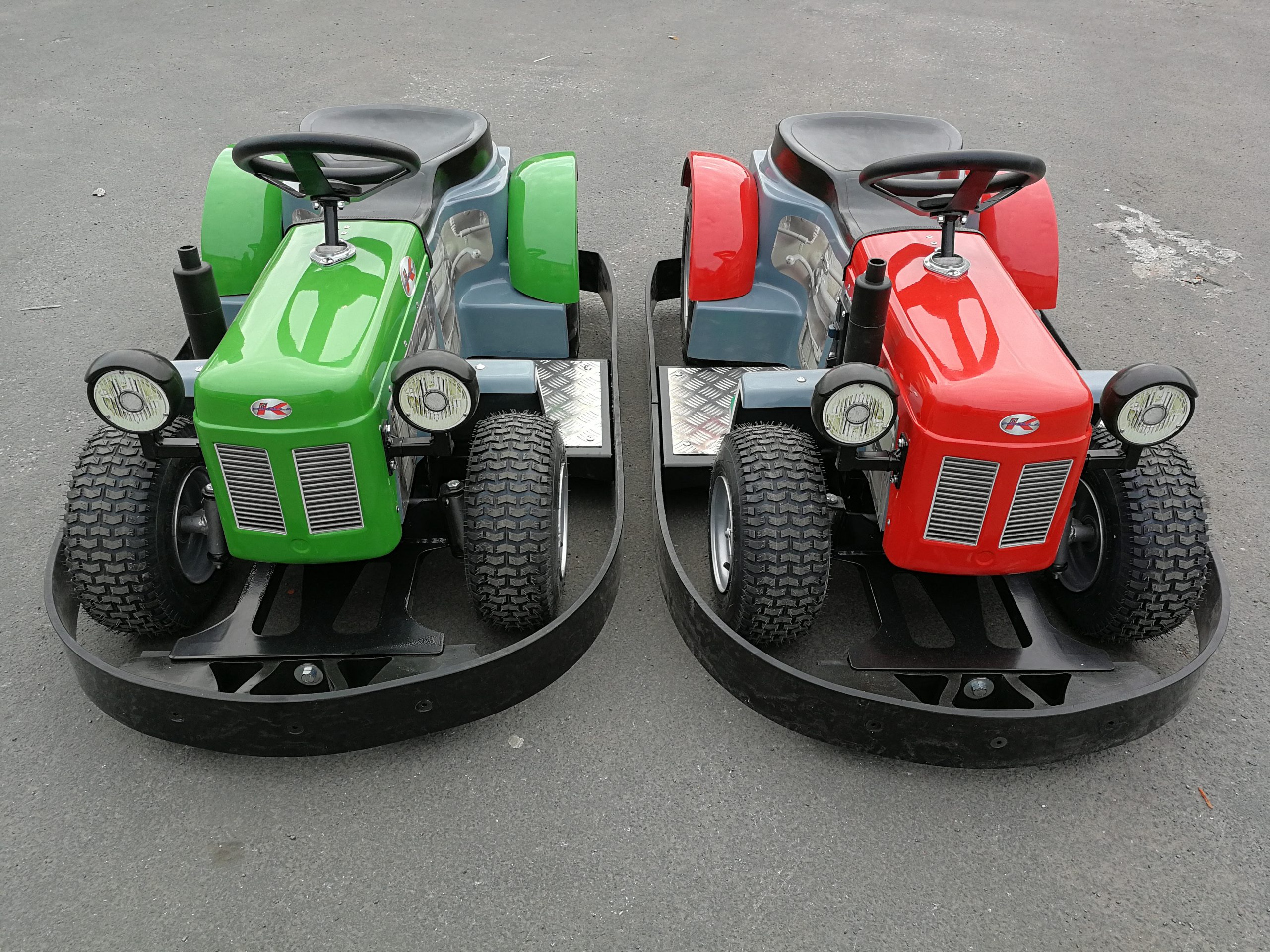 Tractor Battery Operated Track Ride | Leisurematic